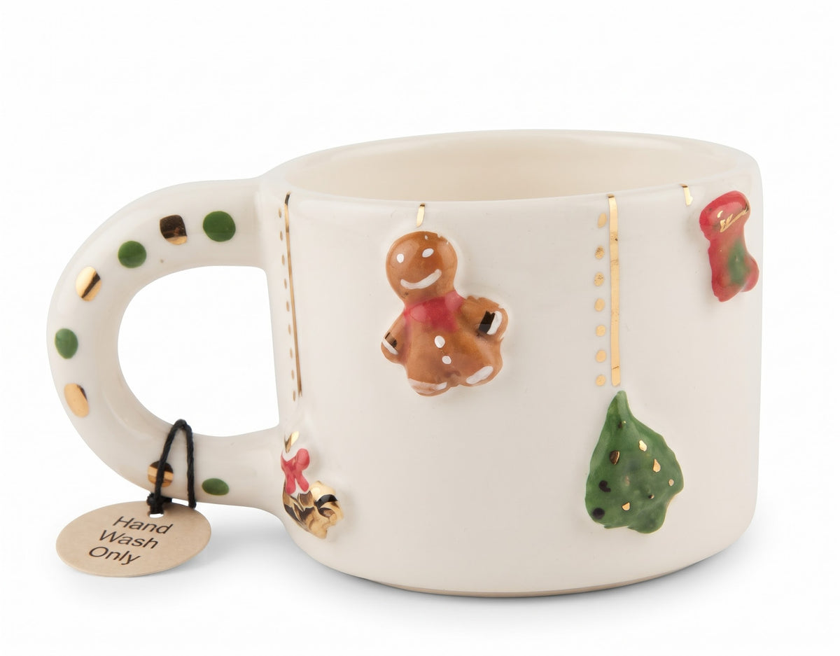 Sofie Home Christmas Ornaments Ceramic Cup