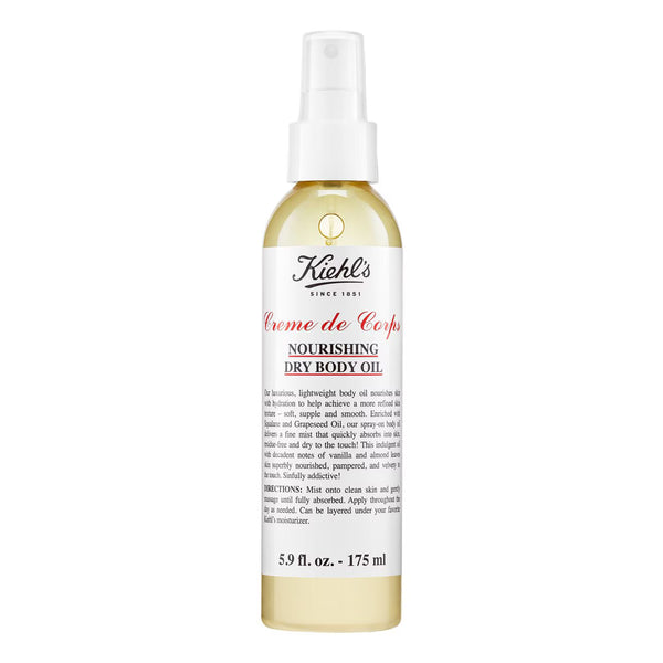 Crème de Corps Nourishing Dry Moisturizing Body Oil with Squalane