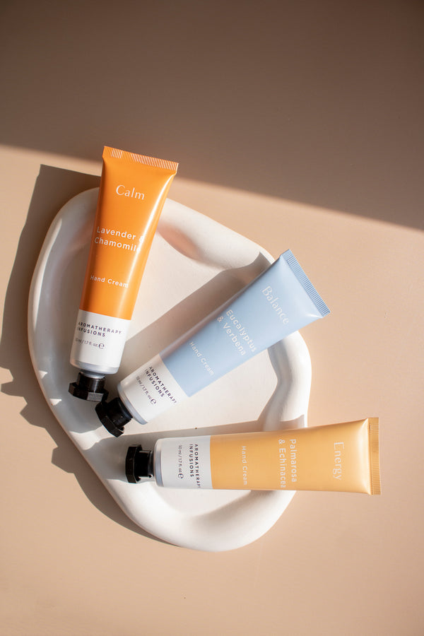AROMATHERAPY INFUSIONS REVIVING HAND CREAM TRIO