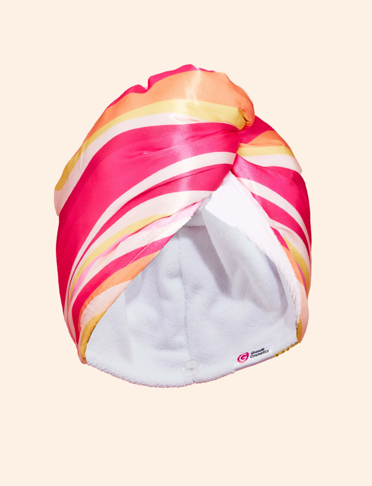 GrandeHAIR Reversible Microfiber & Satin Twist Towel