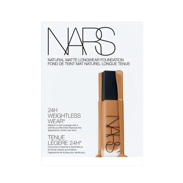 Natural Matte Longwear Foundation Discovery Card — NARS, authentic at Sofie's Makeup Store Egypt