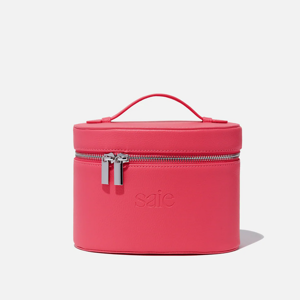 the mini vanty case fuchsia