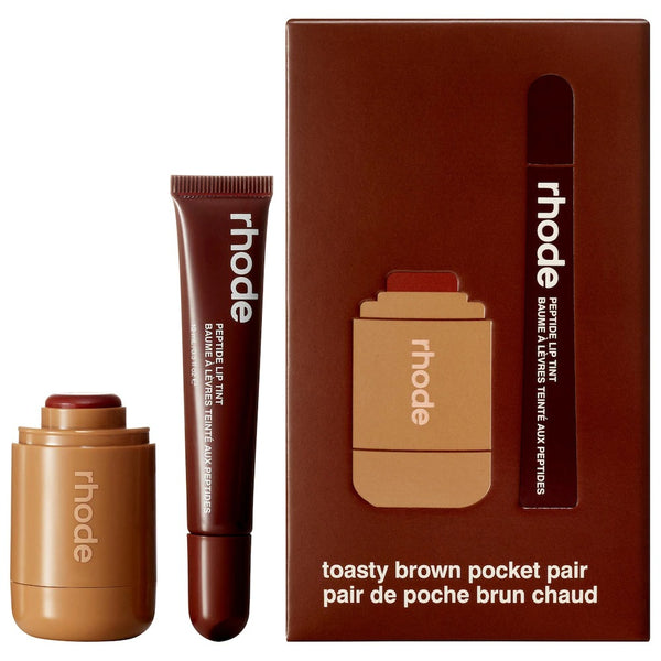 toasty brown pair Pocket Pair Limited Edition Lip + Cheek Set