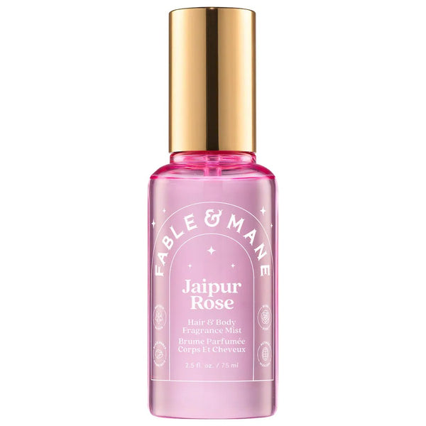 Jaipur Rose Hair & Body Mist with Saffron + Black Amber