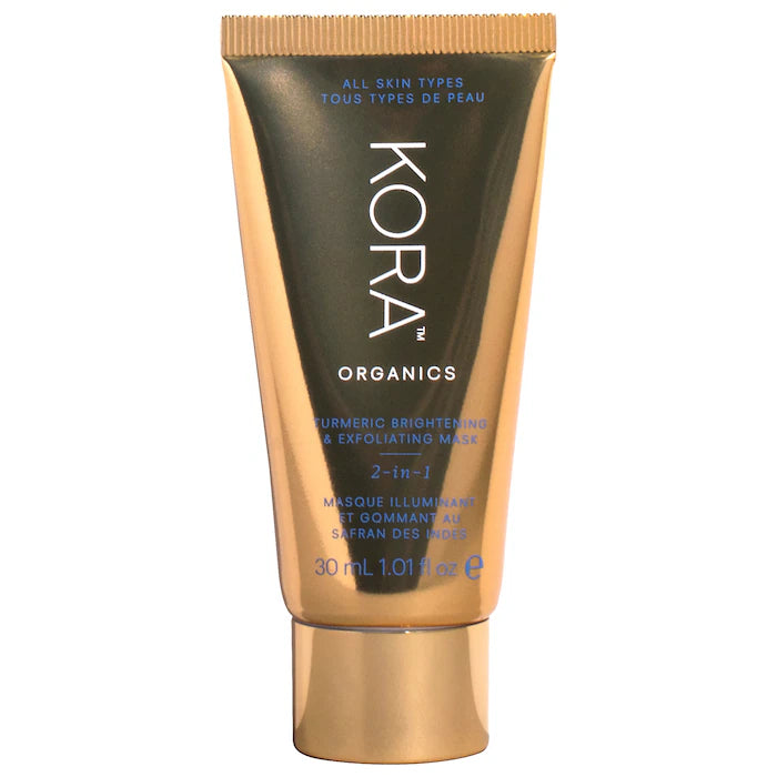 KORA Organics Turmeric Brightening Pore Scrub + Exfoliating Mask