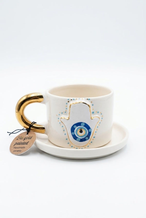 Sofie Home Gold Hand Mug