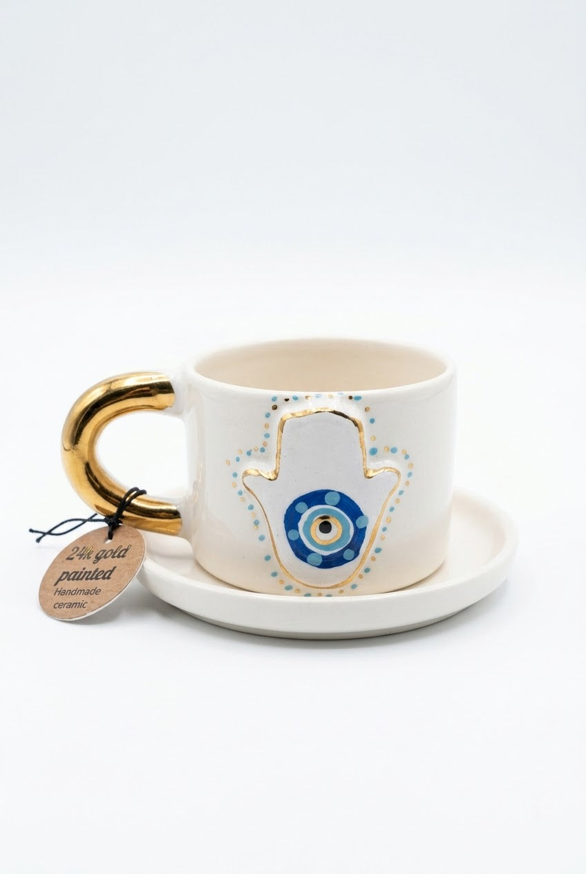 Sofie Home Gold Hand Mug