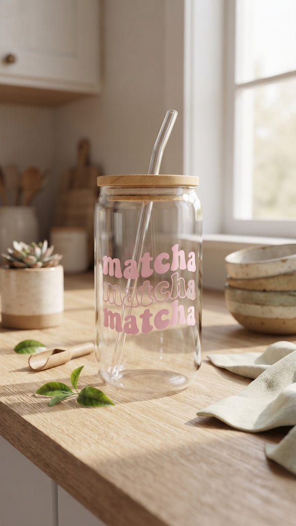 Transparent Matcha Cup