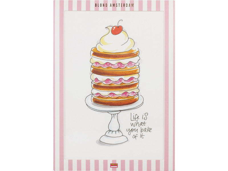 Poster A4 Just Catching Up Cake