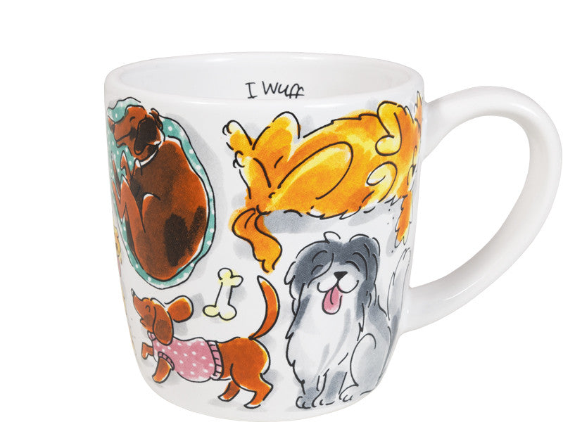 Cappuccino cup 0.5L Animal Dogs