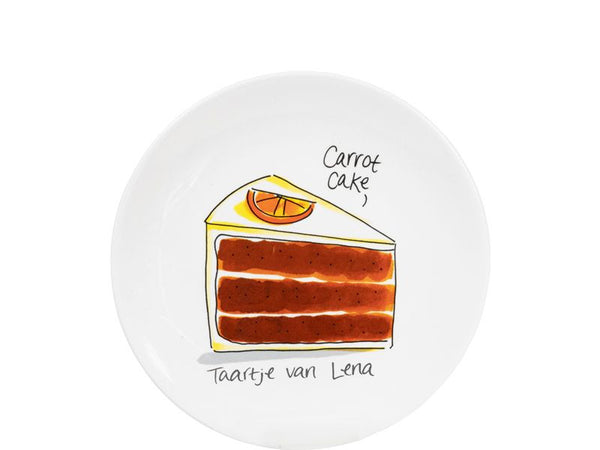 Blond Amsterdam Cake plate Carrot Cake
