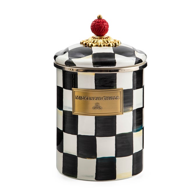 Courtly Check Medium Canister