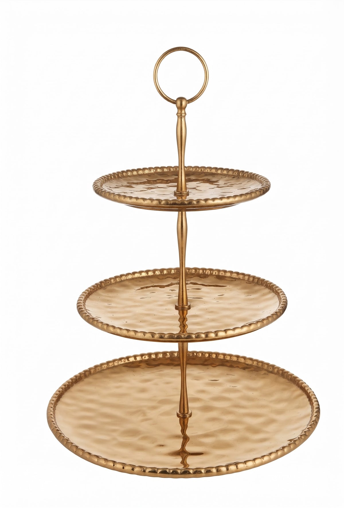 Gold dessert Plate 3 Levels