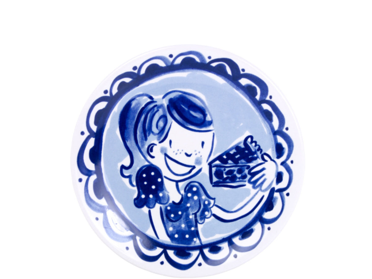 Cake plate ø18cm Girl