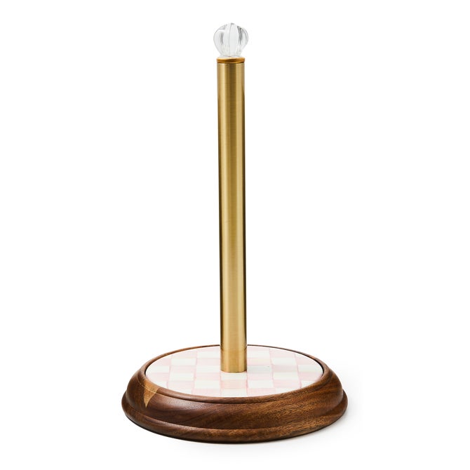 Wood Paper Towel Holder