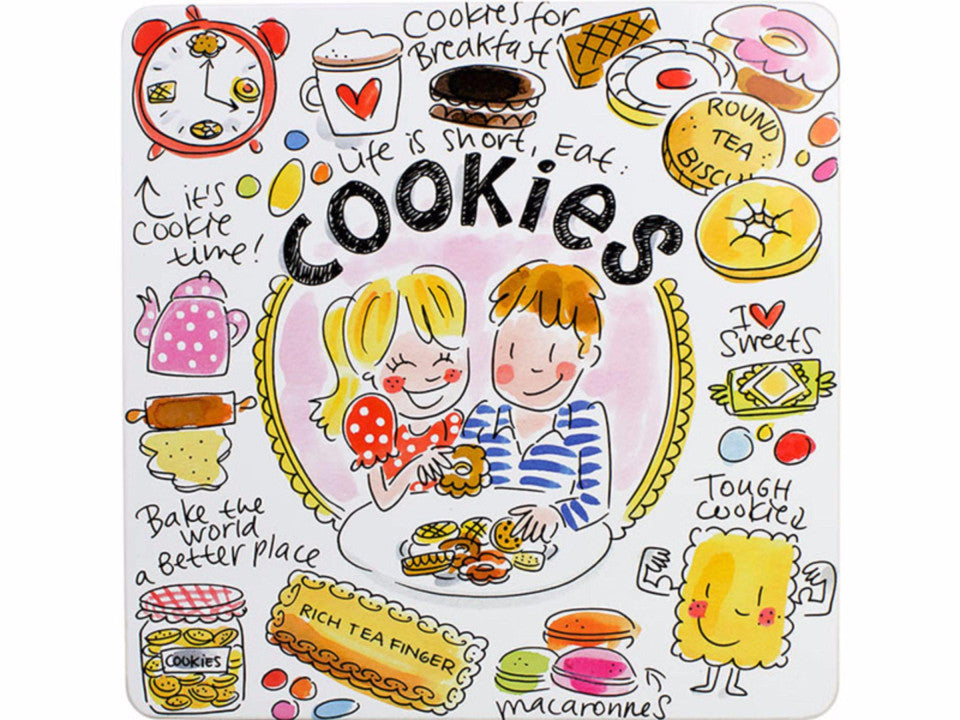 Blond Amsterdam Tin Square Large Cookies