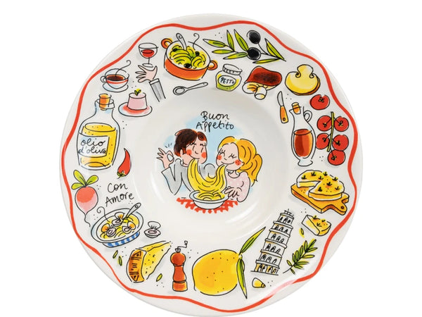 Blond Amsterdam Pasta Plate 24 cm Buon Appetito