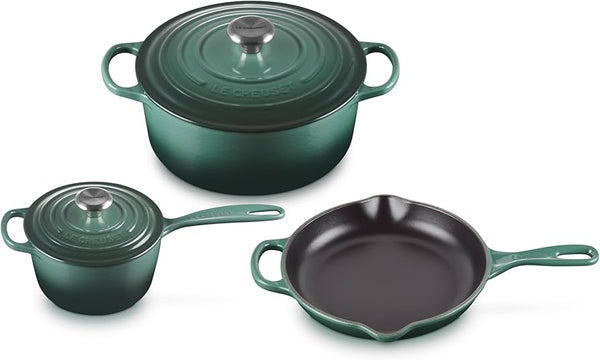 Le Creuset Enameled Cast Iron Signature Cookware Set, 5 pc.
