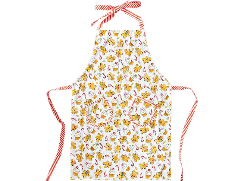 Apron Christmas Gingerbread Cupcakes