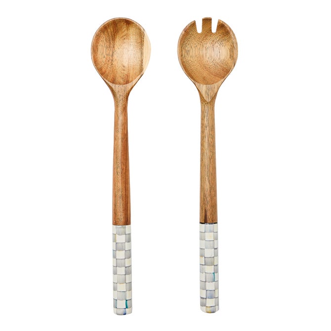Wood Salad Servers