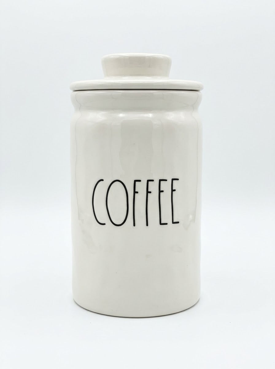 Rae Dunn "COFFEE" Ceramic Jar