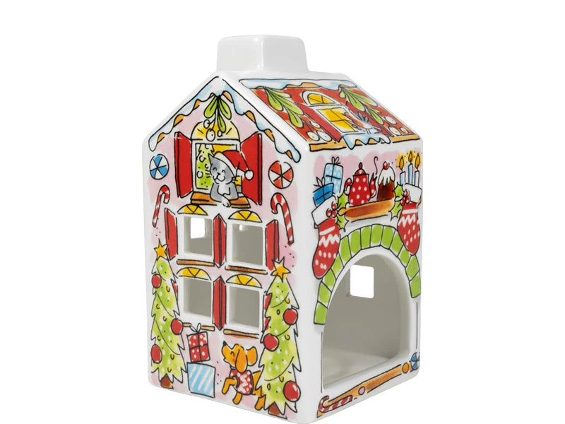 Tea light house Christmas