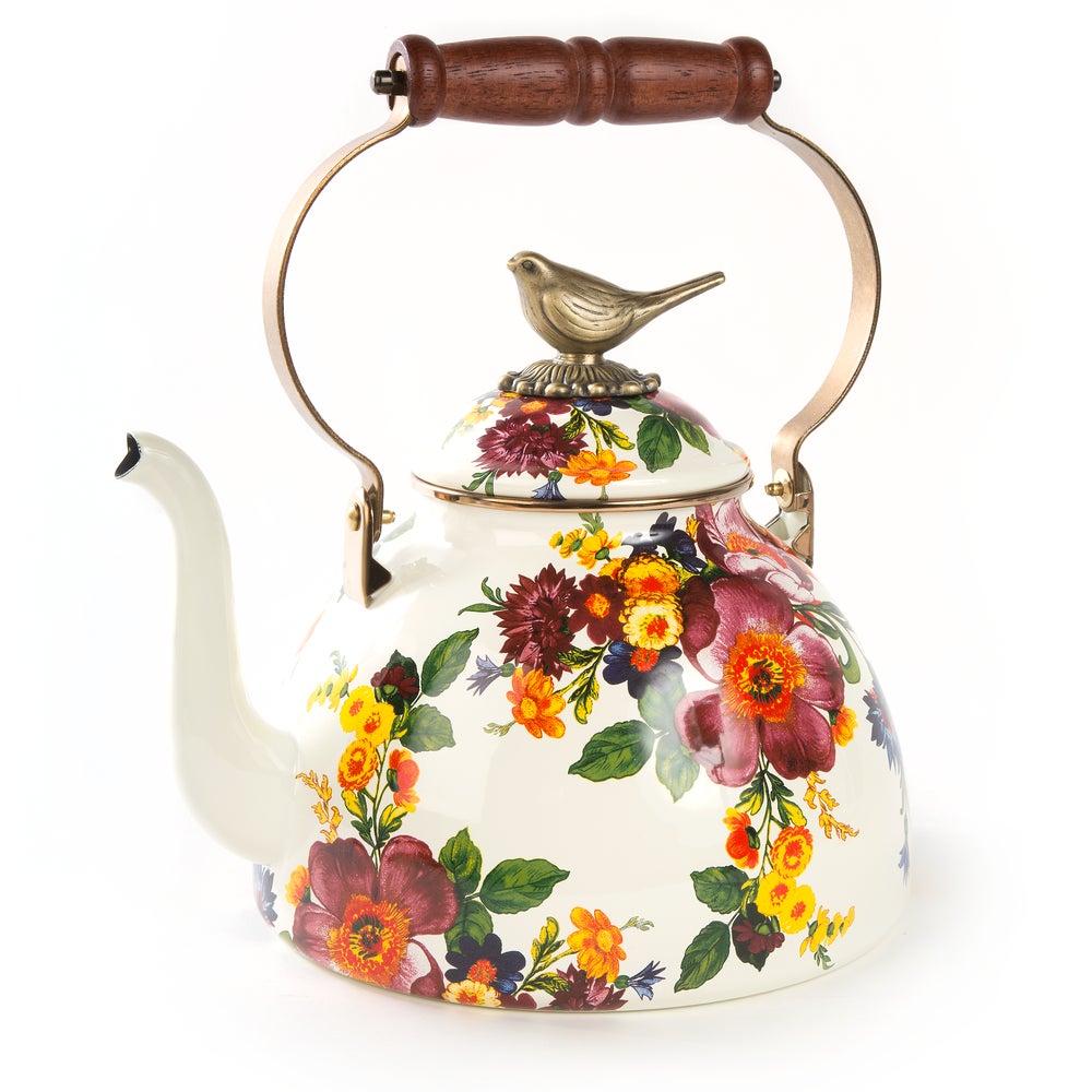 3 Quart Tea Kettle with Bird