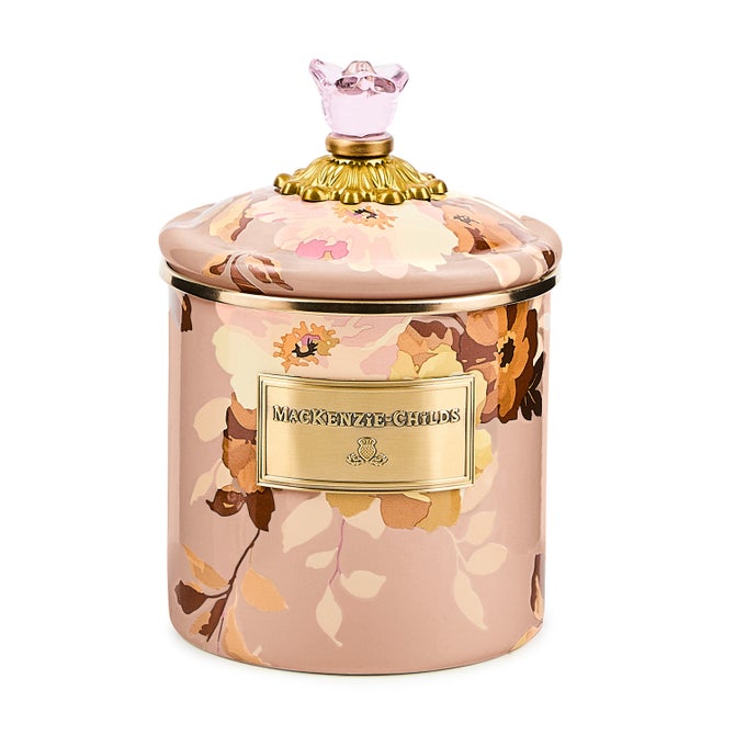 Wildflowers Mauve Small Canister