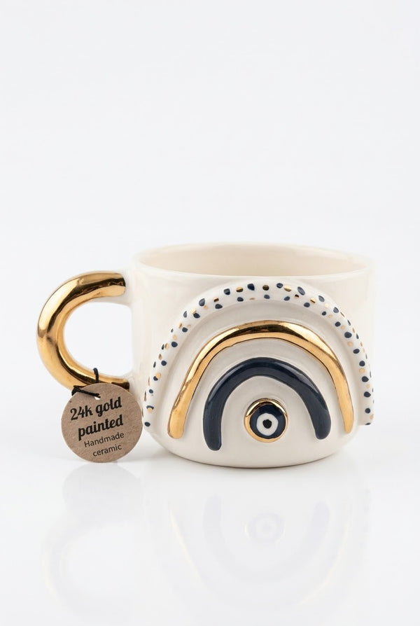Sofie Home Blue Circle Mug