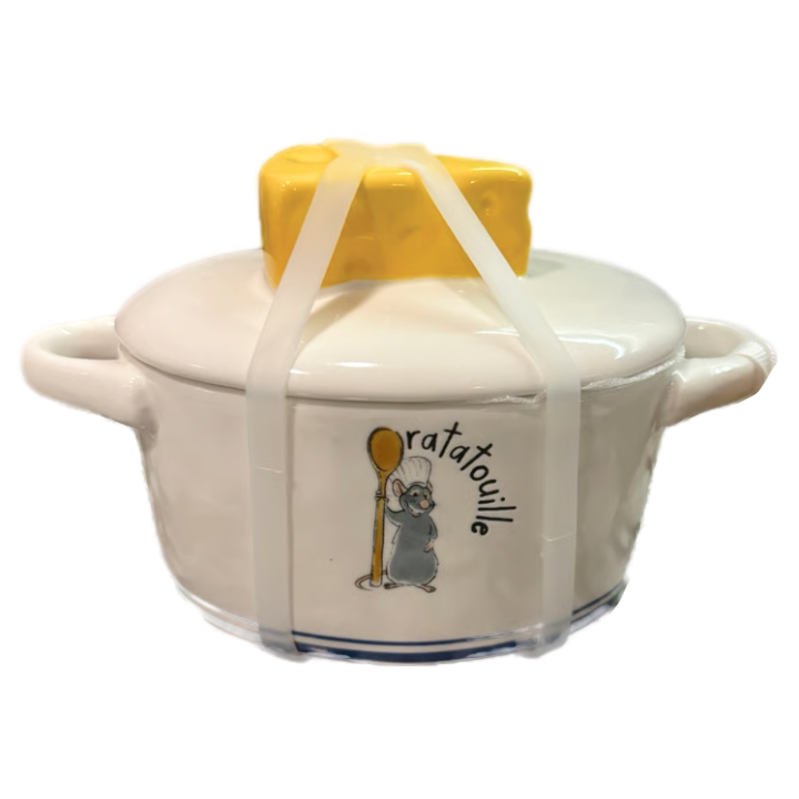 Pixar Rae Dunn Yellow Cheese Mouse Bowl