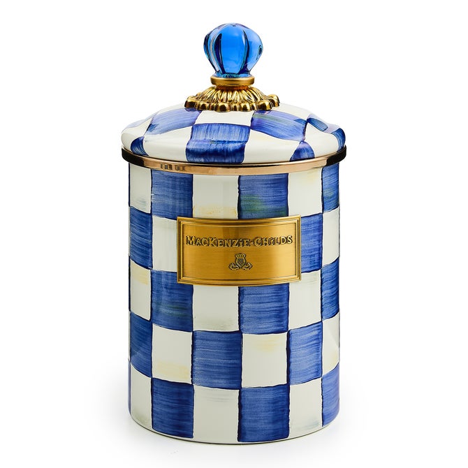 Royal Check Medium Canister