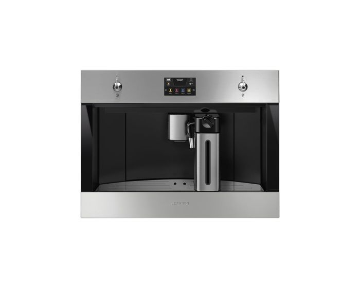 Smeg Built In Espresso Coffee Machine, 45 cm, CMS4303X