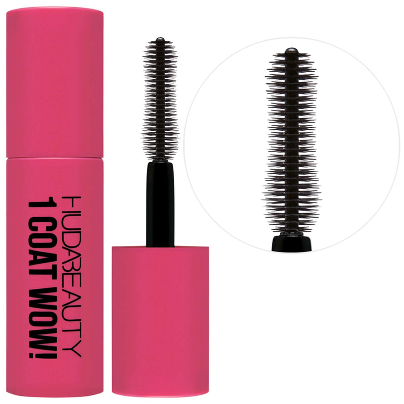 HUDA BEAUTY 1 COAT WOW! EXTRA VOLUMIZING AND LIFTING MASCARA MINI