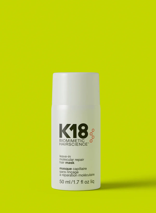 K18 x Future Society leave-in molecular hair mask