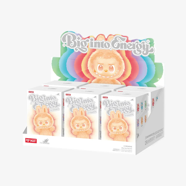 LABUBU THE MONSTERS Big into Energy Series-Vinyl Plush Pendant Blind Box ( single box )