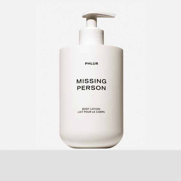 Missing Person Body Lotion