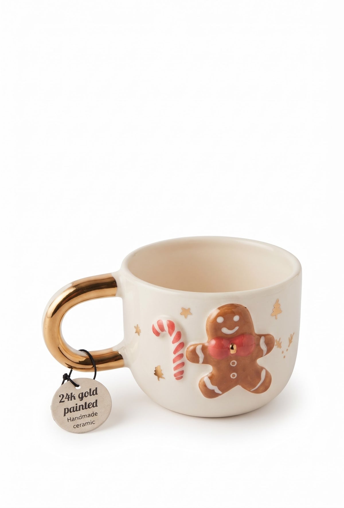 Sofie Home Festive Gingerbread Ceramic Mug