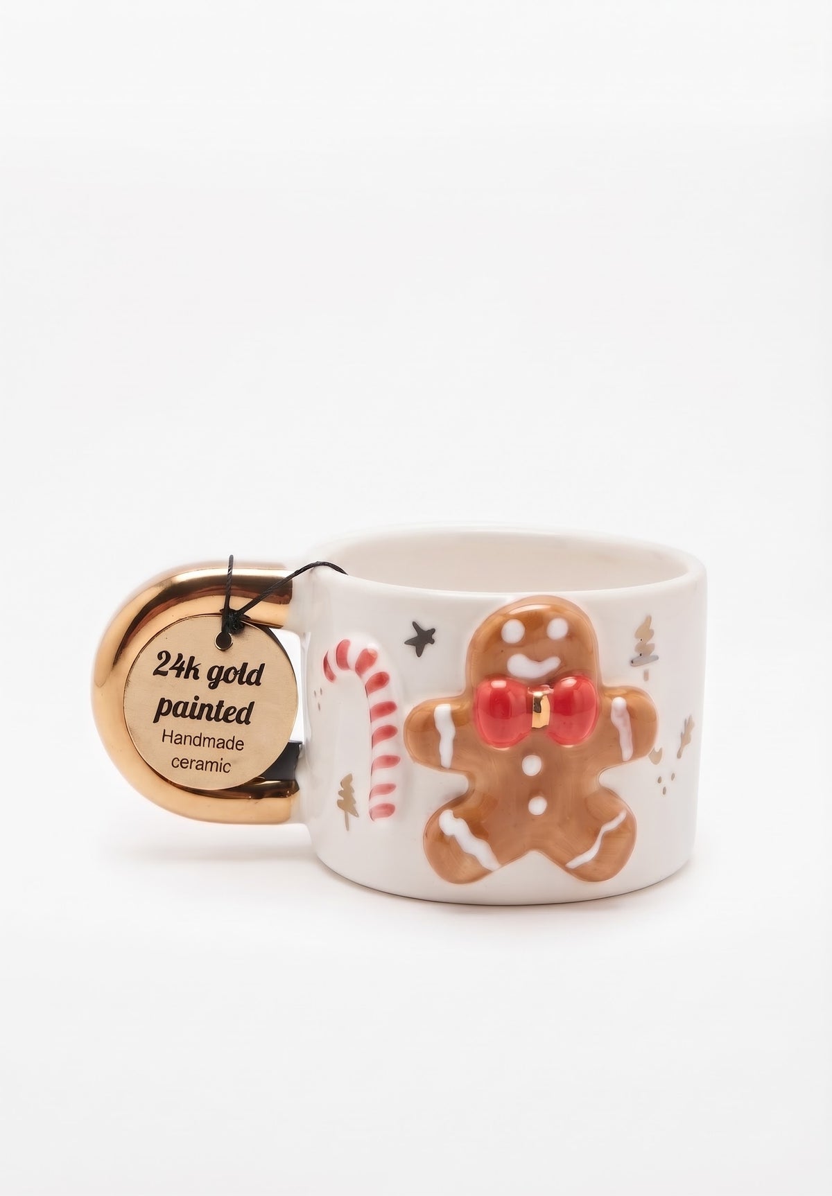 Sofie Home Festive Gingerbread Ceramic Cup