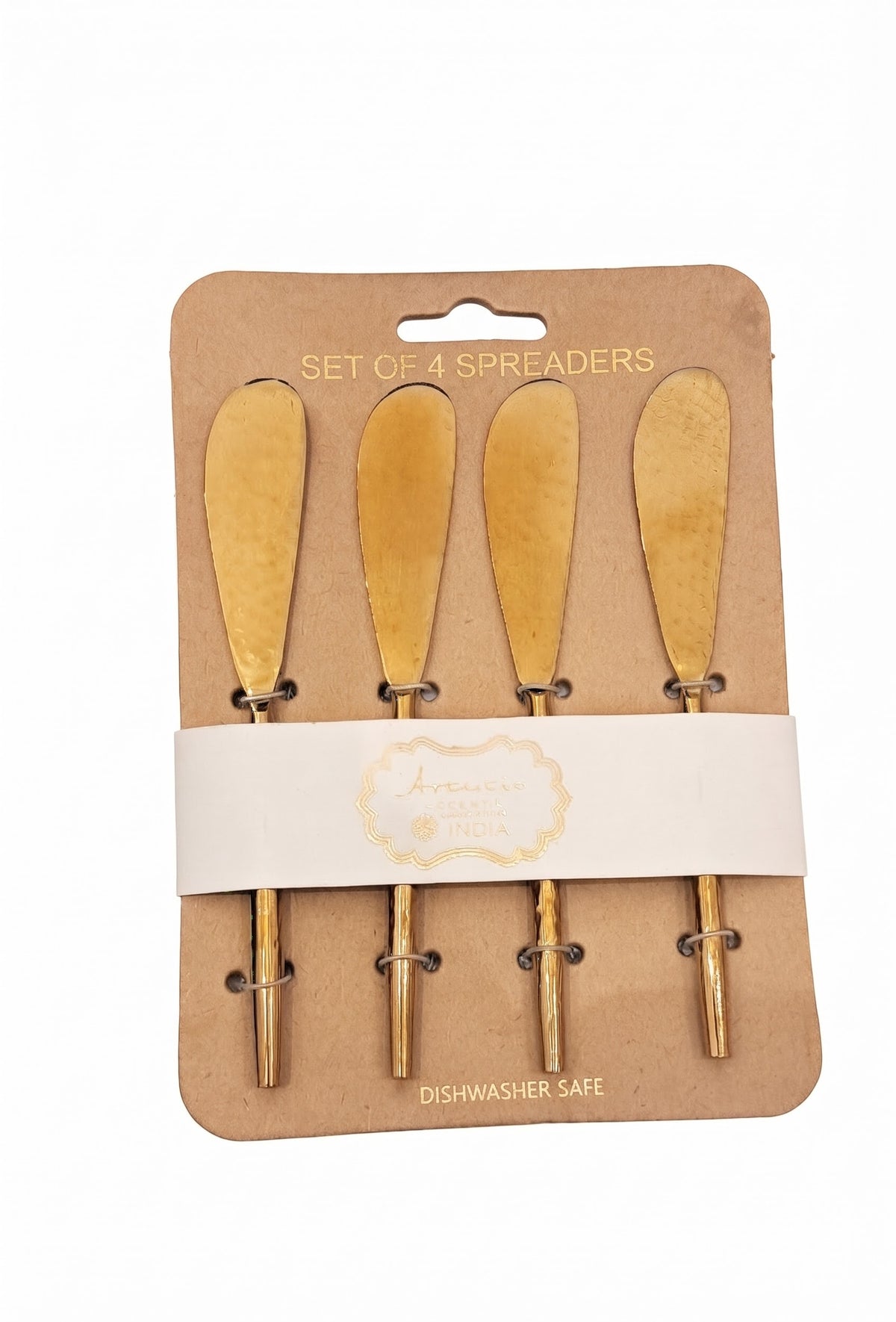 Hand Crafted in India Set of 4 Spreaders