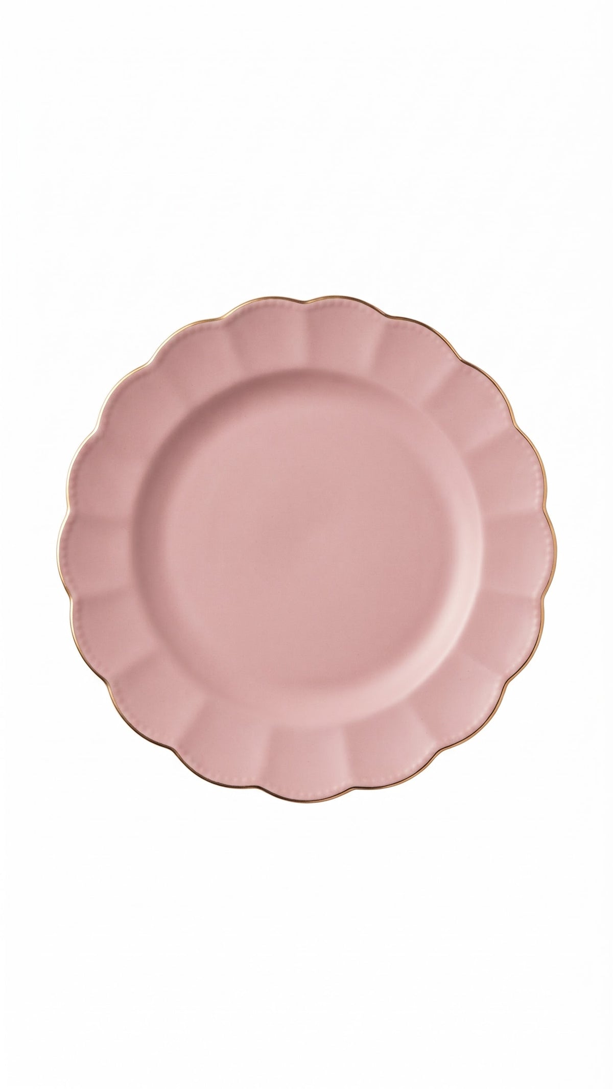 Ceramic Appetizer Plate Pink