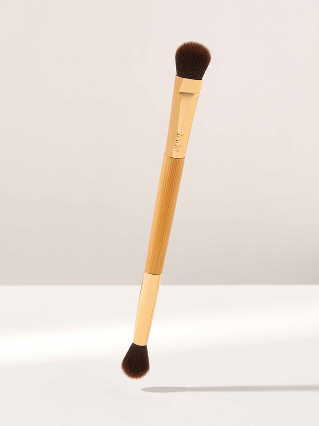 double-ended shader & blending eyeshadow brush