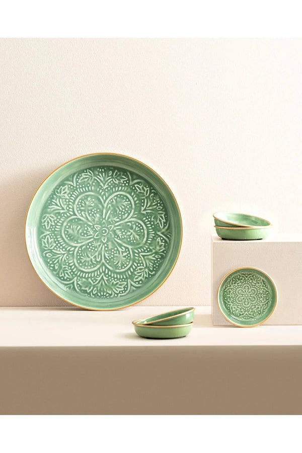 Madame Coco Rosalie Plate Set