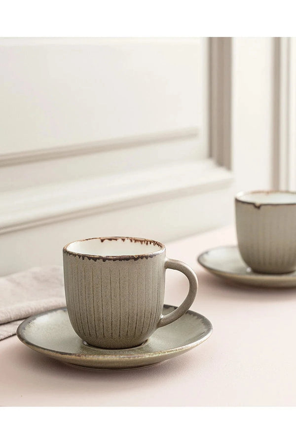 Madame Coco Hiver set of 2 coffee cups