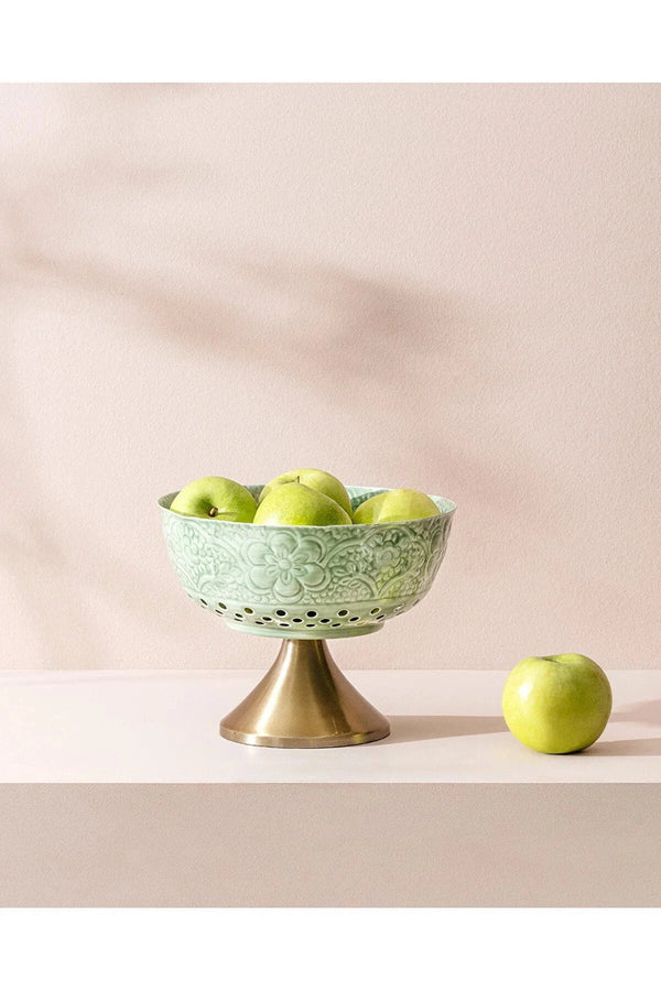 Madame Coco Olivier Bowl - Soft Green