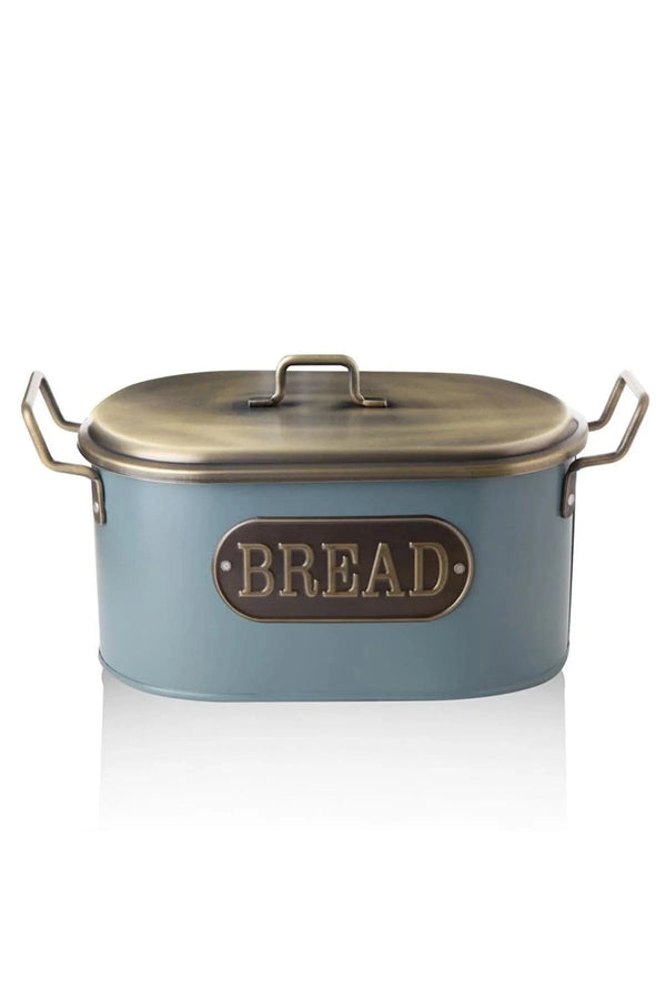 Rossel Premium Bread Storage Container with Lid 32 Cm Blue