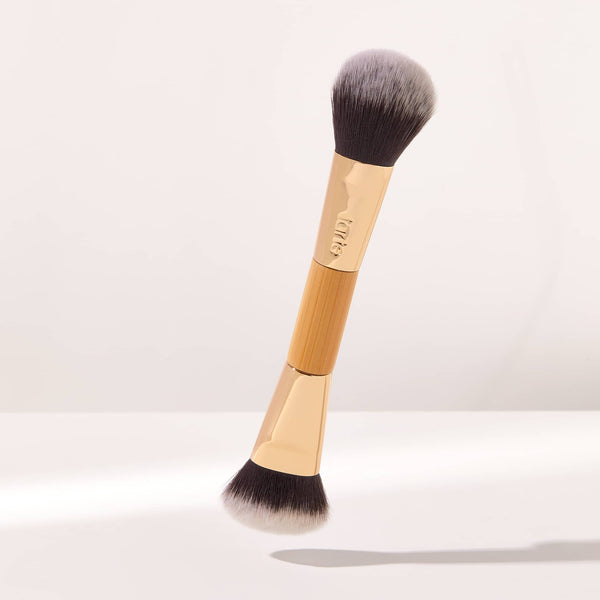 double-ended cheek brush