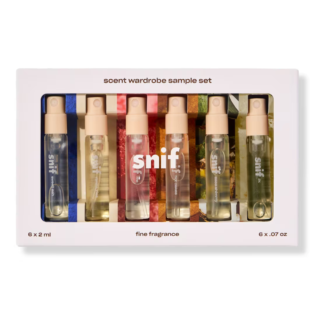 scent wardrobe sample set 6x2ml