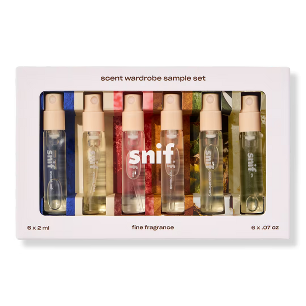scent wardrobe sample set 6x2ml
