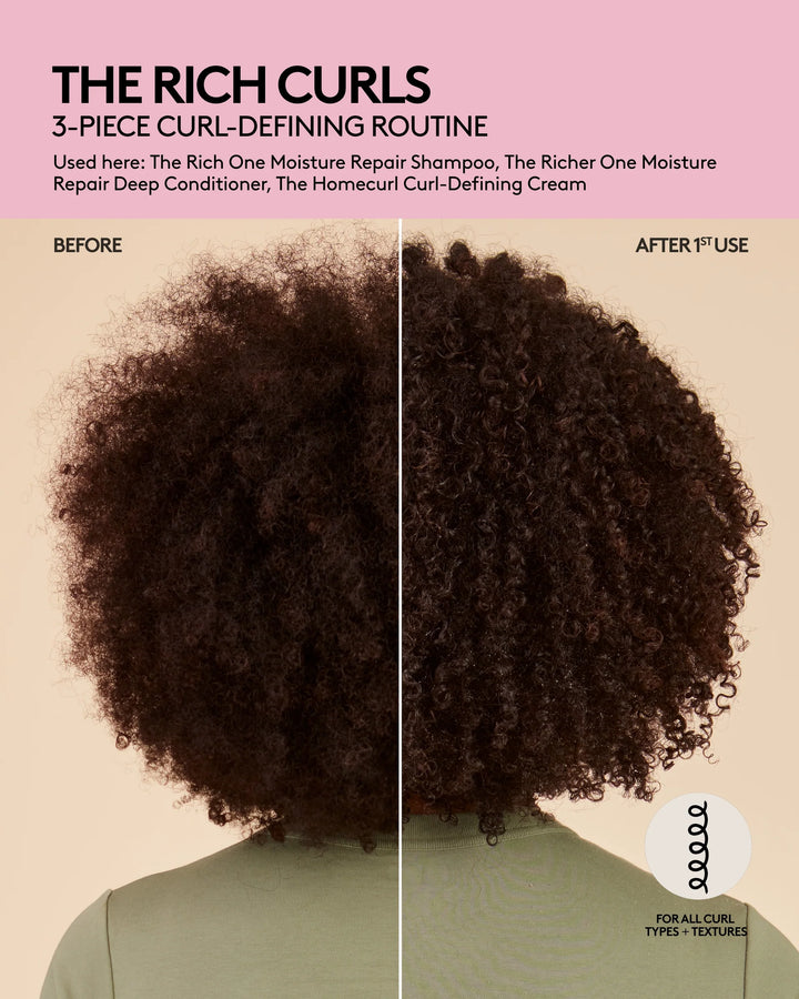 The Rich Curls 3-Piece Curl-Defining Routine.