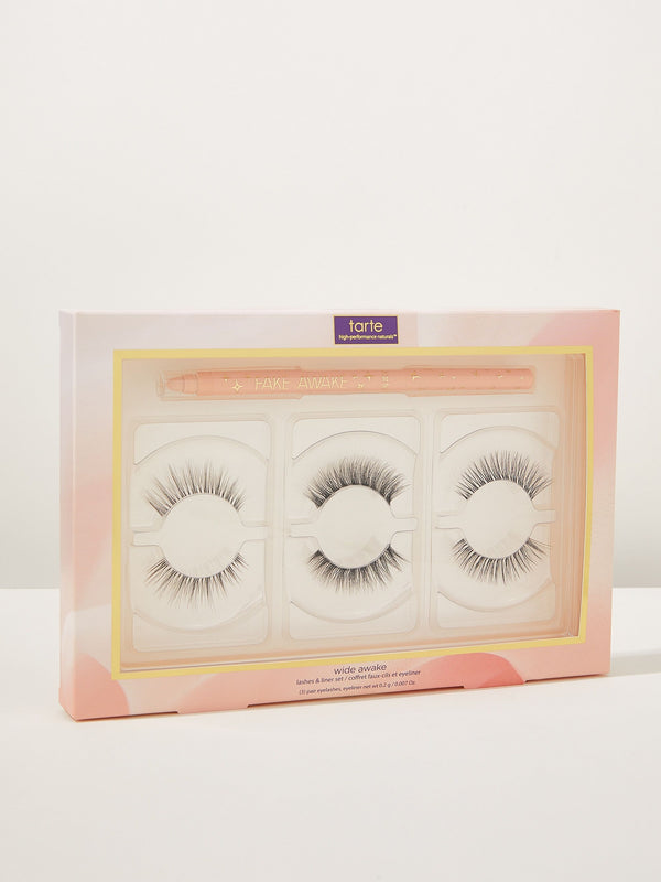 wide awake lashes & liner set